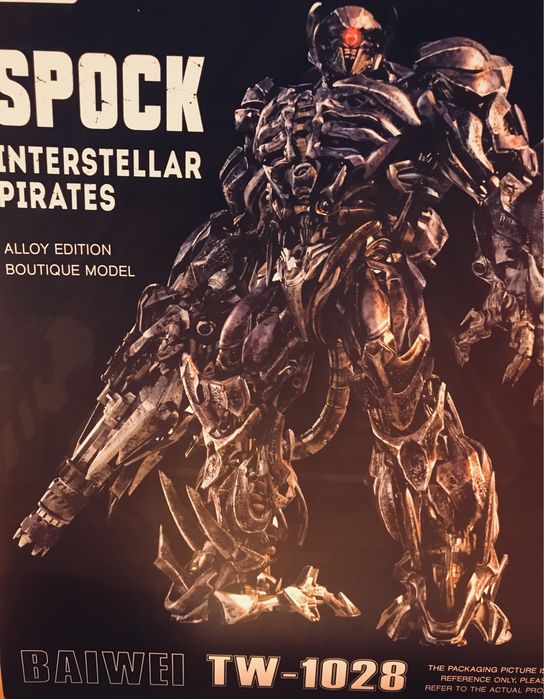 Transformers Spock Pirat
