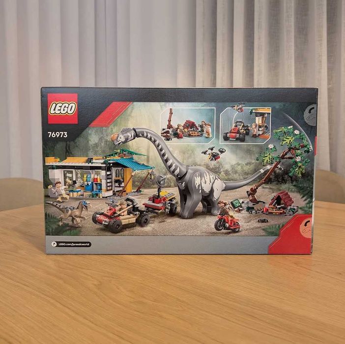 !!!NOVO!!! LEGO Jurassic World 76973 – Raptor & Titanosaurus | 582pcs