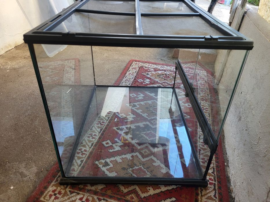 Terrário exoterra 60x45x45cm (ideal para dragão barbudo)