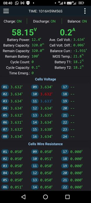 17.000 kWh (!) LiFePo4 Lithium Battery - 48 V64550508433537124