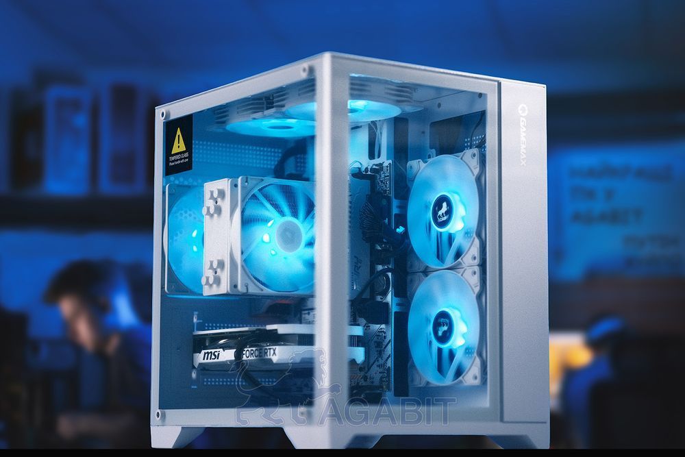 Білий Лев! RTX 5060 8GB+Ryzen 5 7500F+DDR5 16GB+M.2 SSD 500GB –  Ігровий комп'ютер ПК для ігор геймерський игровой компьютер