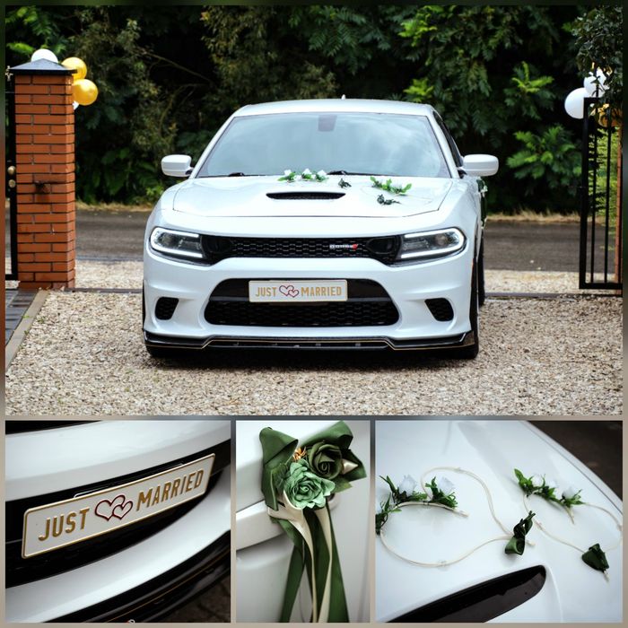 Auto do Ślubu Dodge Charger AmCar Wedding Samochód do ślubu na wesele