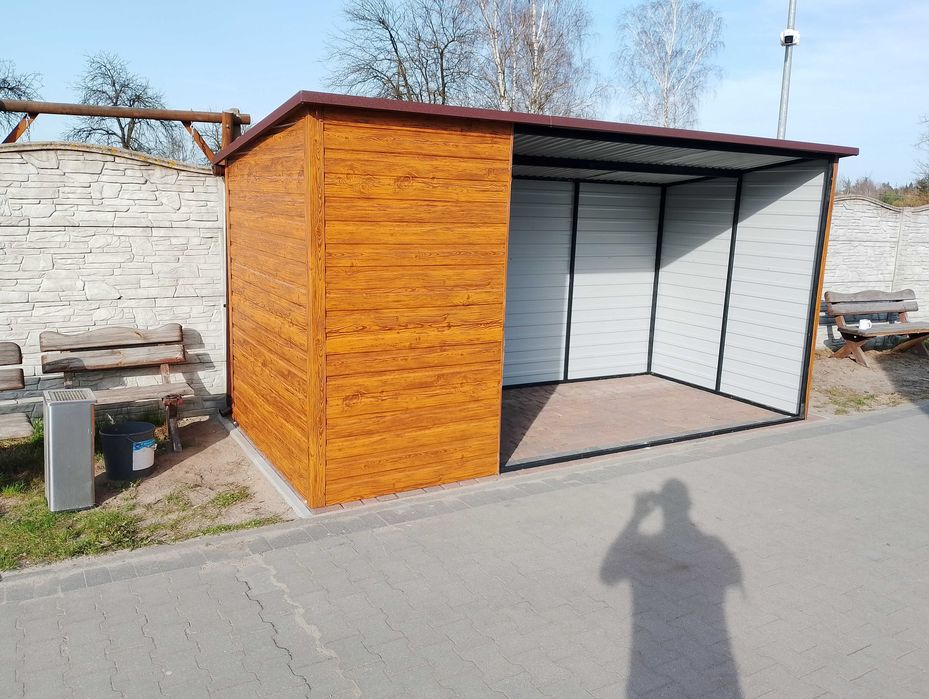 GARAŻ BLASZANY | Domek Ogrodowy | SCHOWEK BUDOWLANY|Wiatka – Maj-Blach