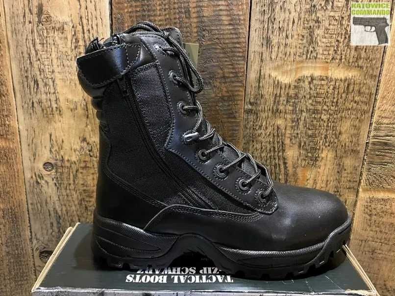 Buty Mil-tec Tactical 2 Zip Black. Rozm. 45 / Nowe