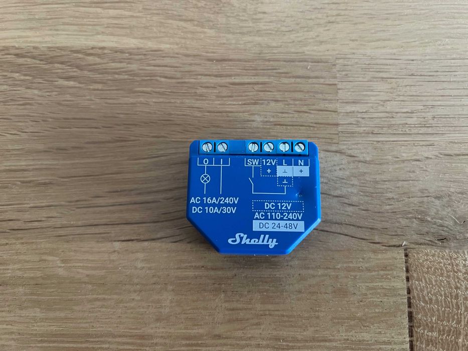 Shelly Plus 1 Automação