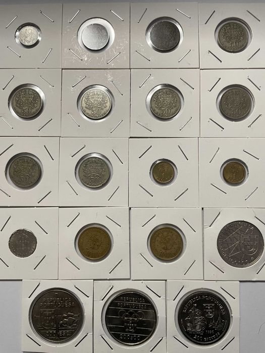 Lote 19x moedas Escudo Portugal [Envio grátis]