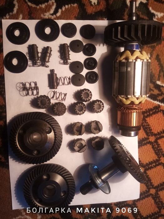 Щітки, якорь,статор до ел. ШшшІнструменту Makita. 100 гр. Диски обріз