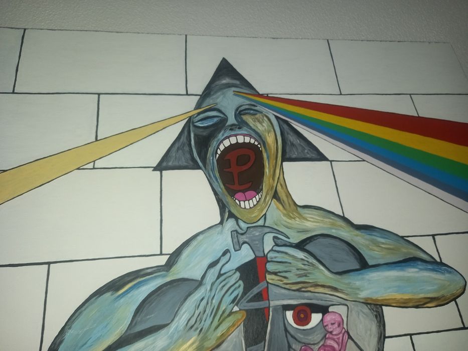 Quadro Pink Floyd em tela