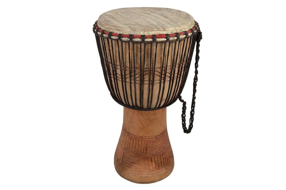 Djembe Ghana 14" Afro Drum - duży bęben afrykański made in Ghana