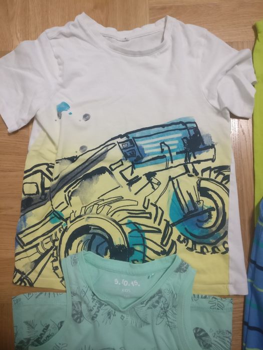 T-shirt, podkoszulki dziecięce rozm. 116