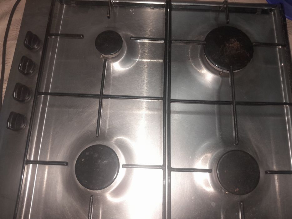 Placa BOSH de encastrar toda em inox 20€