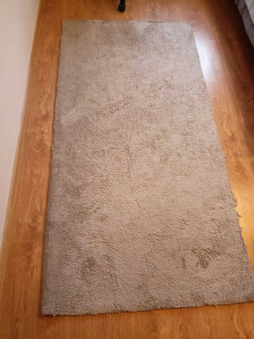 szary dywan 100x200cm