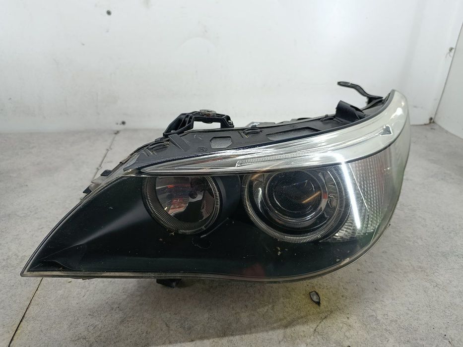 LAMPA PRZÓD LEWA XENON BMW 5 E60 158723-00 5DV008290  HELLA