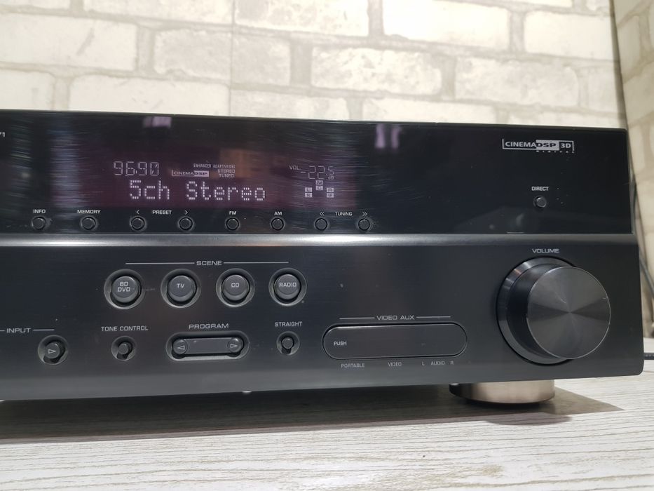 5.1 AV ресивер YAMAHA RX-V471 +1, *5x105 Вт, HDMI, 3D, ARC,USB, Б/у