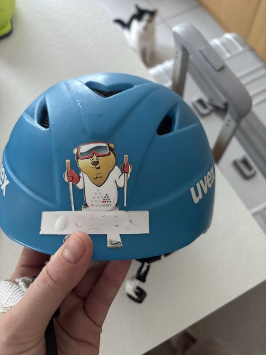 Kask UVEX dla dziecka 48-52 cm