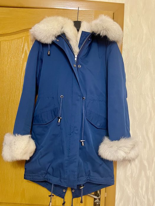 Парка натуральная женская,