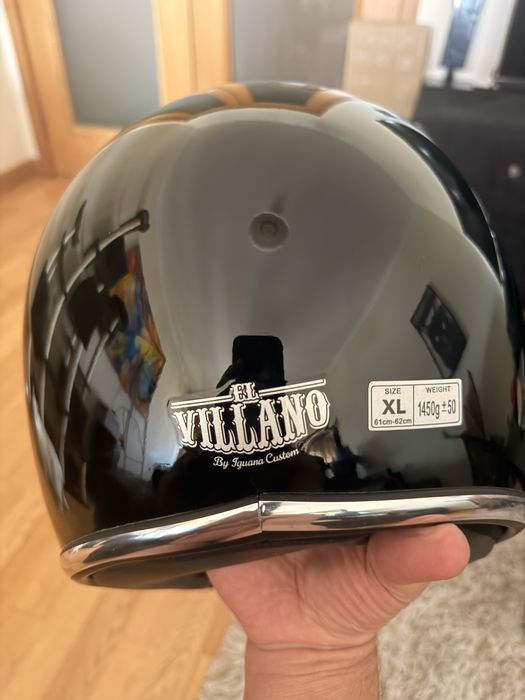 Capacete moto cafe racer