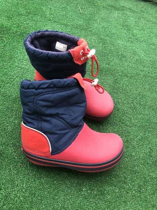 Crocs чоботи дитячі. розмір j1 (32-33 eur) 20см