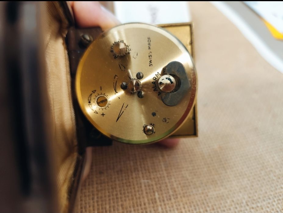 SWIZA relógio despertador vintage