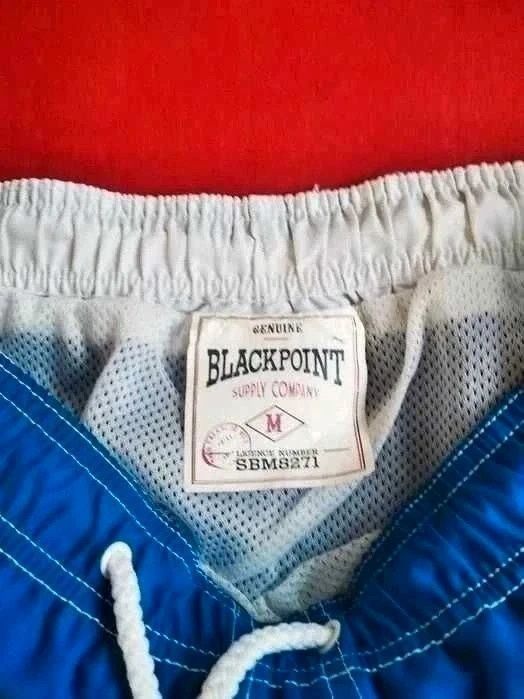 Sportowe spodenki szorty Blackpoint
Niebiesko białe