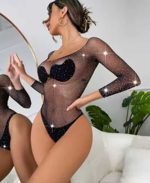 K010 sexy body komplet erotyczny seksowna bielizna XS/XL