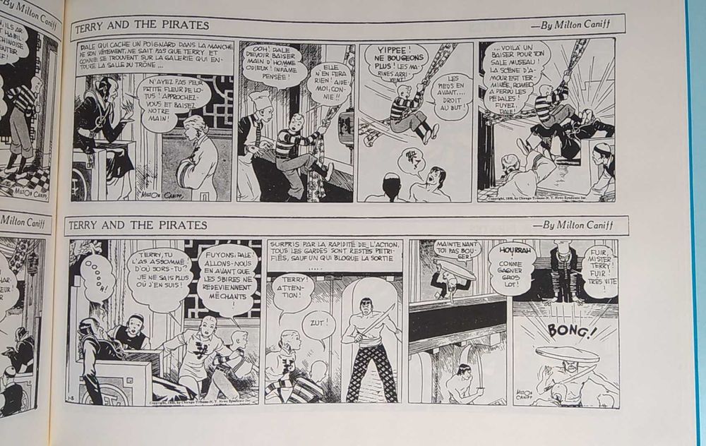 TERRY ET LES PIRATES 1934/35 - Milton Caniff - 4 volumes capa dura Ed. Skatline BD