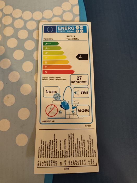 Sistema de limpeza Rainbow