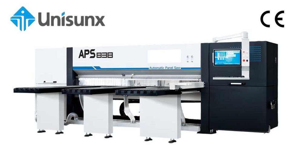 Piła panelowa UNISUNX APS 838 | 3800x3800mm + podcinacz + 15kW + drukarka + prowadnice liniowe| Nie SCM FELDER HOMAG SCHELLING HOLZHERR MAYER REMA