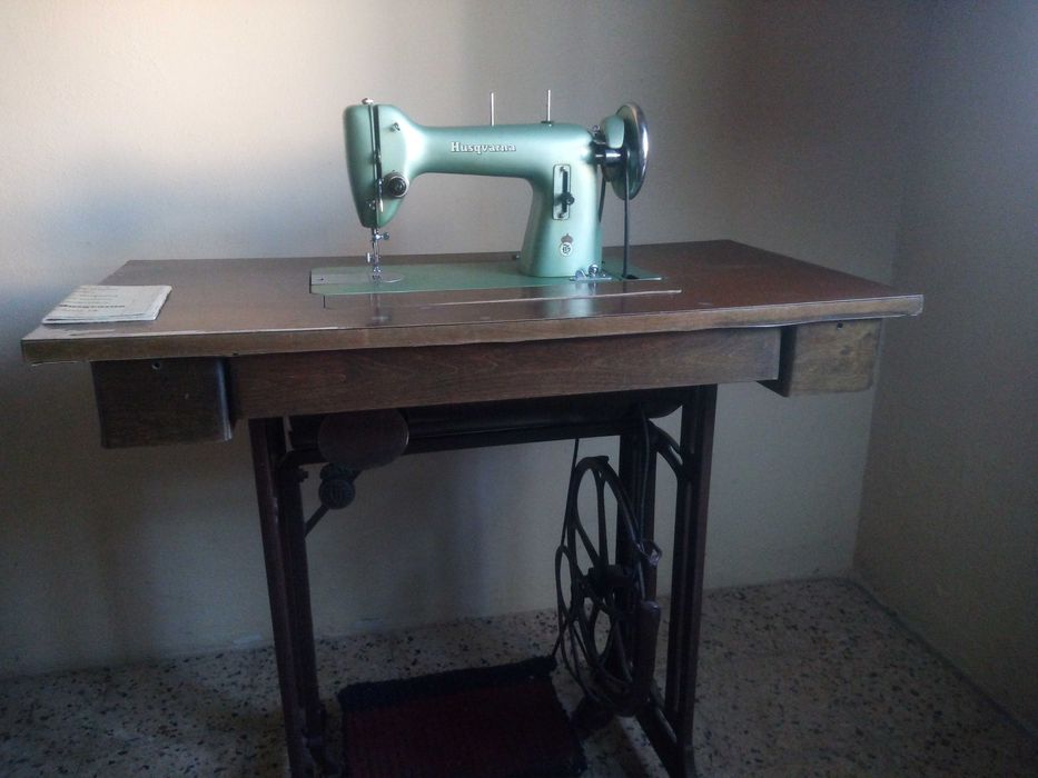 Máquina de costura vintage