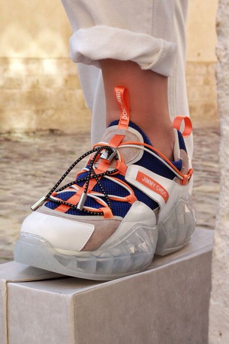 Buty Jimmy Choo 37 - 23.5 cm damskie trampki sneakersy