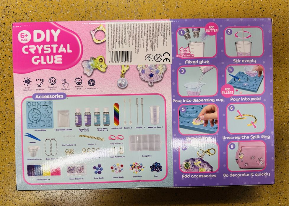 Набір для творчості з епоксидної смоли 708B-95/96 2 види мікс