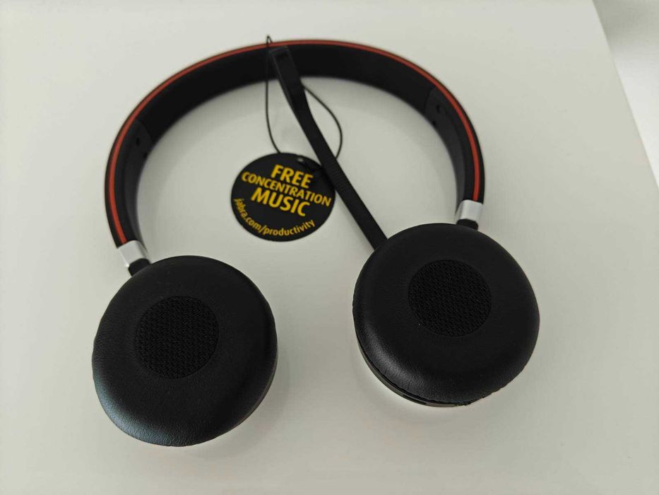 Jabra Evolve 65 SE MS Stereo USB-A - Como Novo, Completo, Sem Marcas