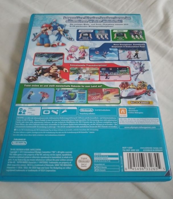 Mario & Sonic at the Sochi 2014 Olympic Winter Games Nintendo Wii U