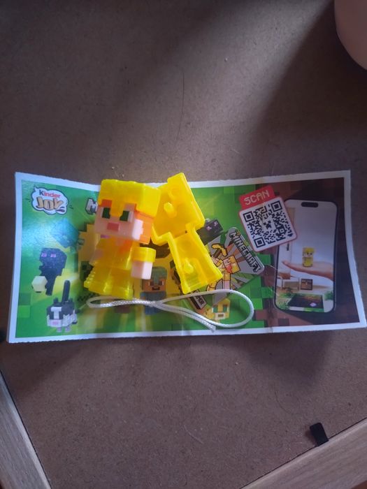 Alex Golden Armor Minecraft żadka figurka