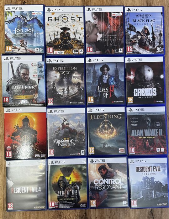 Gry PS5 – RE Requiem, KCD 2, Elden Ring i inne