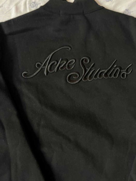 Acne Studios bluza czarna zip L
