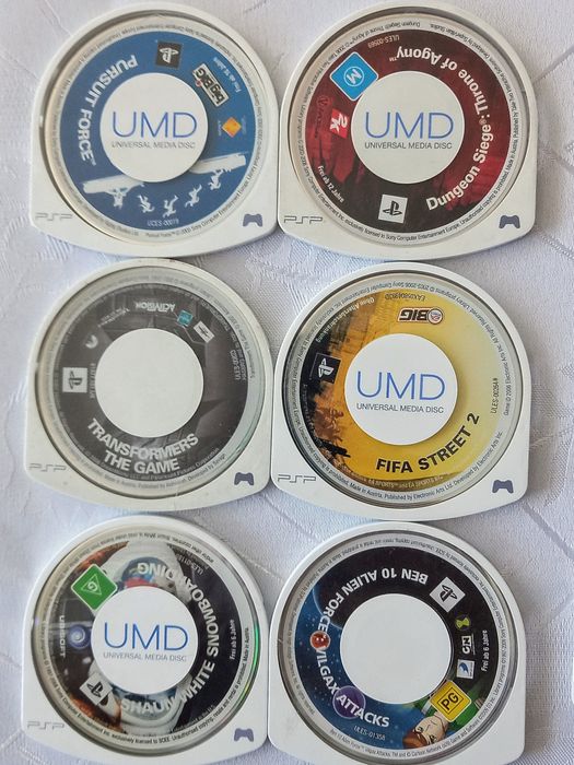 Gry na konsole PSP zestaw