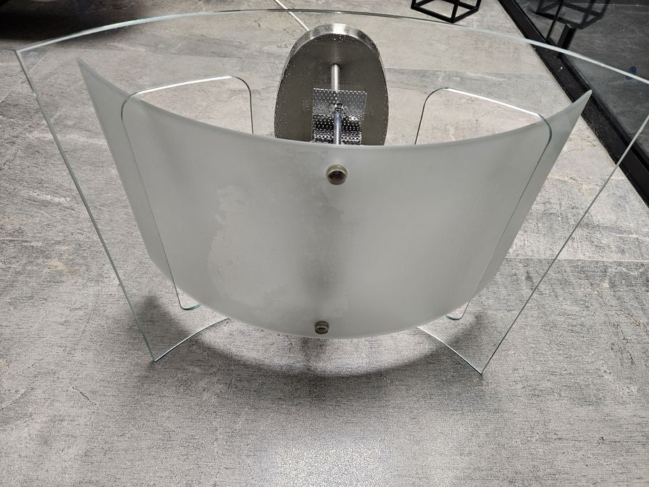 Lampa szklana sufitowa