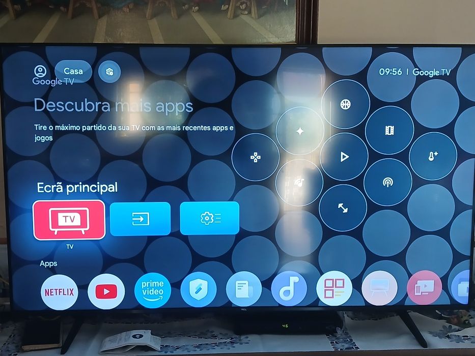 Televisão TCL 55 polegadas