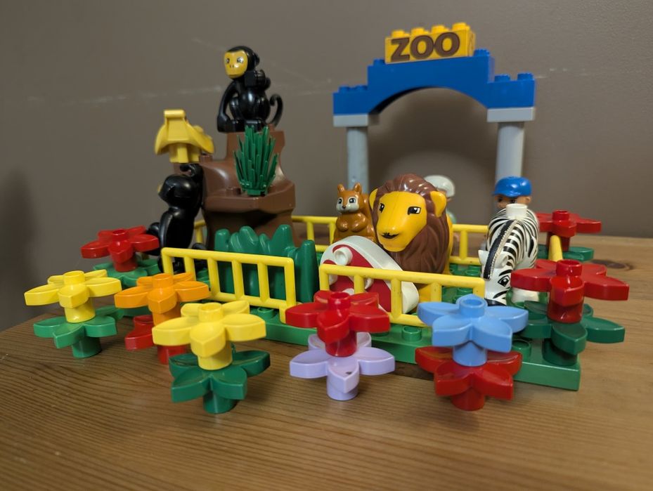 LEGO Duplo zoo zwierzątka ludziki
