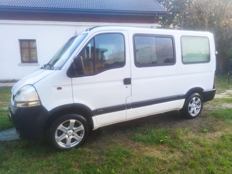 Renault Master 2,5 dCi 120 km 6 biegów brygadówka 6 osobowy