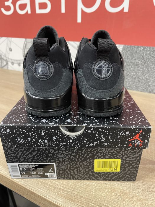 Кросівки Jordan Spizike Low Black Cat 42,44 оригінал