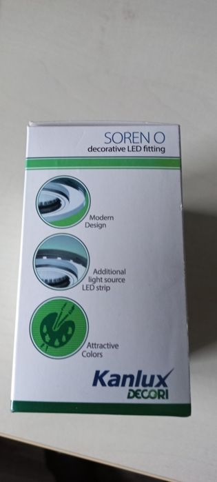 Kanlux Oczko Halogenowe Led Soren O Srebrny