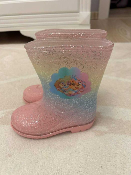 Резиновые сапоги для девочки, гумові чоботи дитячі