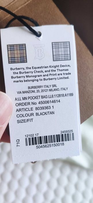 Pocket Bag Burberry