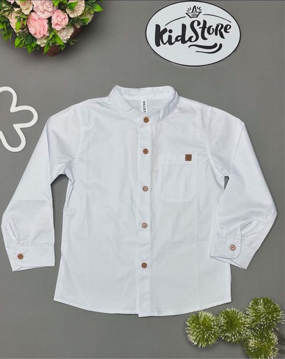 Biała elegancka koszula dla chłopca