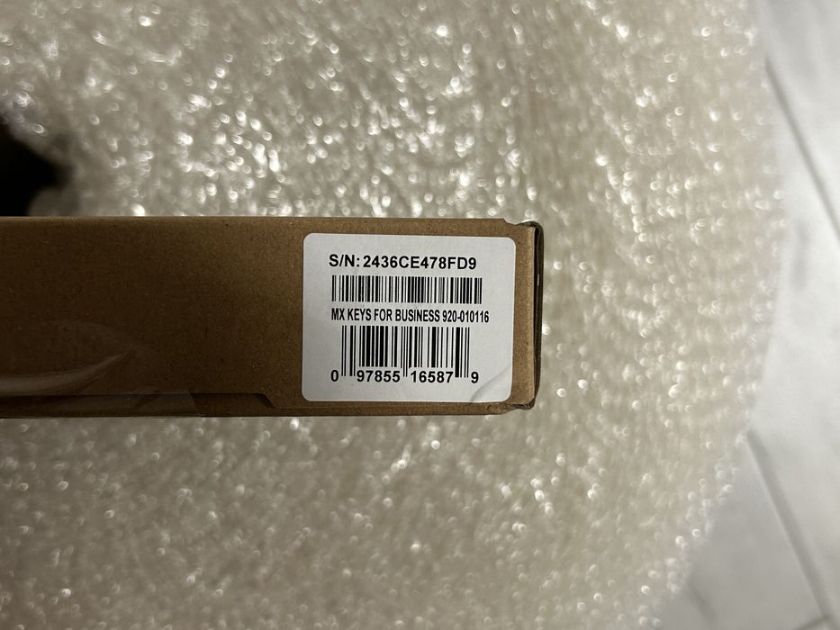 Безпровідна клавіатура з цифровим блоком Logitech MX Keys (Bolt) ANSI US/UA з якісним гравіюванням