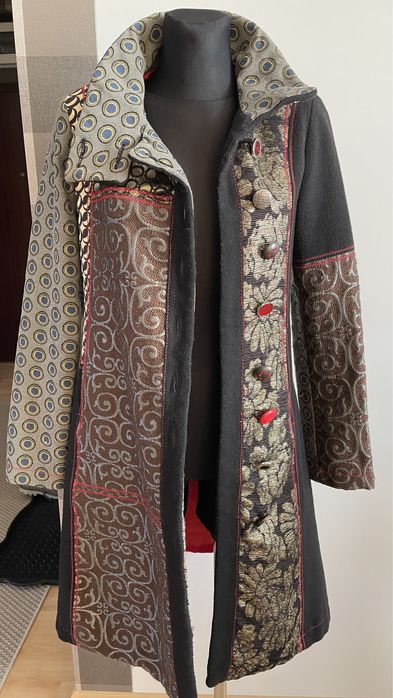 płaszcz Desigual jesienny rozm 38