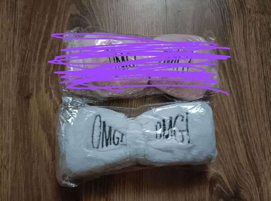 Nowa opaska omg szara