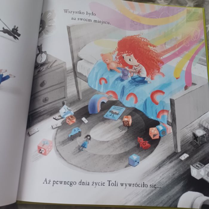 Fajna ksiazka dla dzieci starania Toli zielona sowa